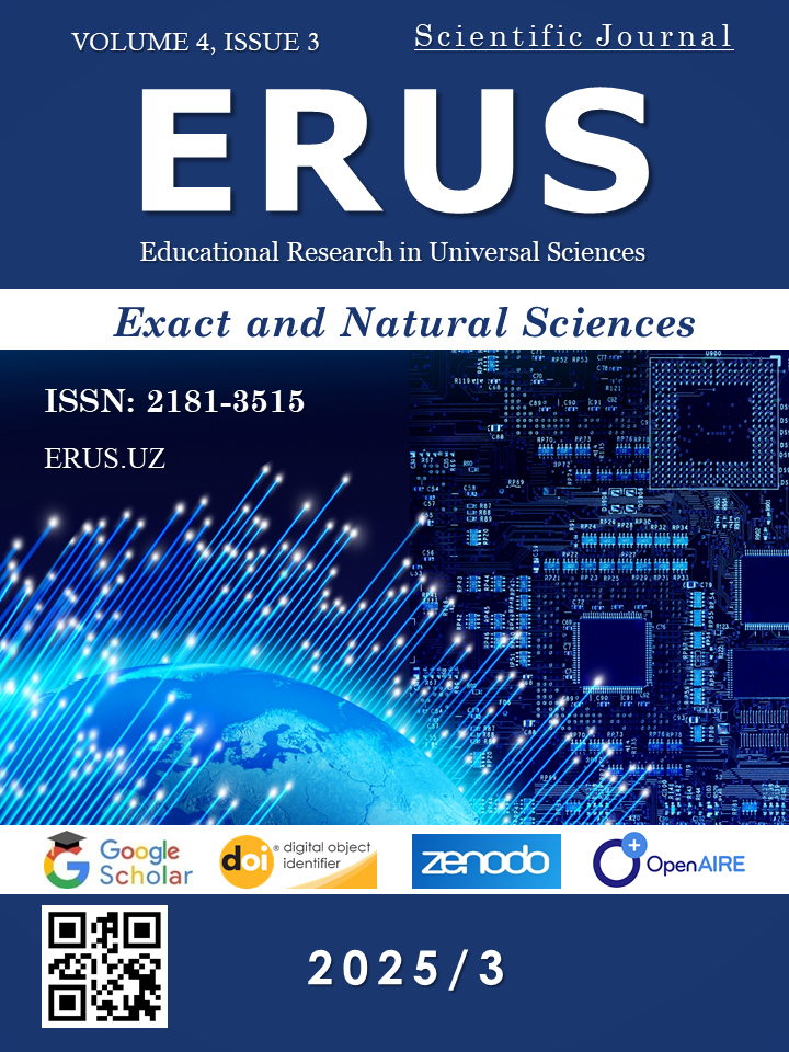 View Vol. 4 No. 3 (2025): Educational Research in Universal Sciences